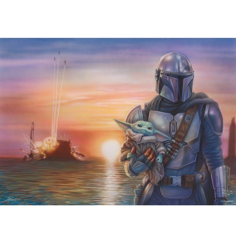 Thomas Kinkade: Disney Star Wars The Mandalorian - A New Direction (1000pc)