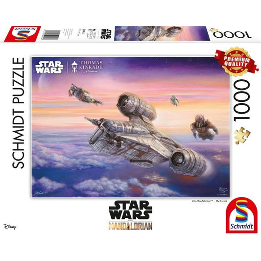 Schmidt - Thomas Kinkade: Disney Star Wars The Mandalorian - The Escort (1000pc)