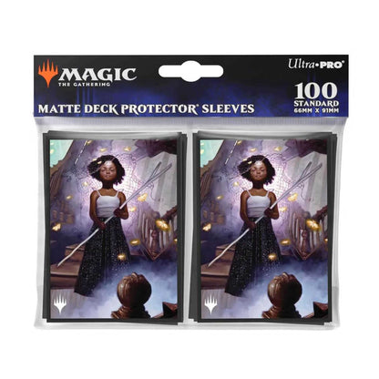 MTG: Duskmourn 100ct Deck Protector Sleeves Commander B