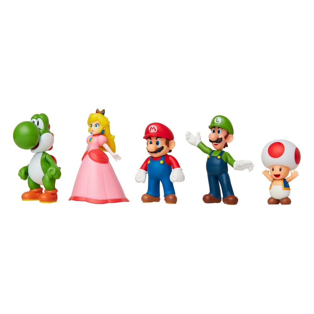 World of Nintendo : Super Mario and Friends 5 pack /toys