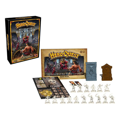 Heroquest Expansion Return Of Witch Lord Quest Pack /Boardgames