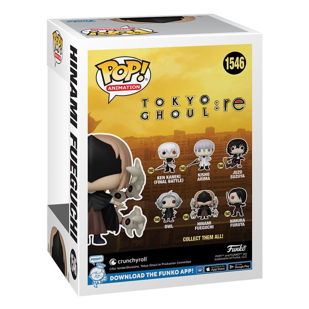 Tokyo Ghoul:re POP! Animation Vinyl Figures Hinami Fueguchi 9 cm Assortment (6)