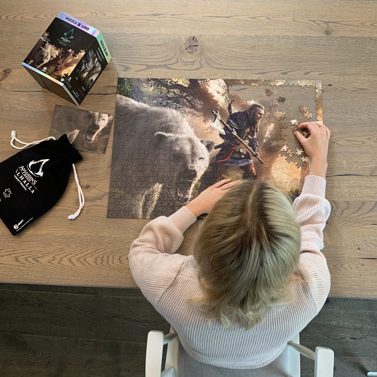 Good Loot: Assassin's Creed Valhalla (Eivor & Polar Bear) 1000pcs Puzzle s