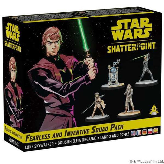 Fearless and Inventive (Jedi Luke Skywalker Squad Pack) - Star Wars: Shatterpoin