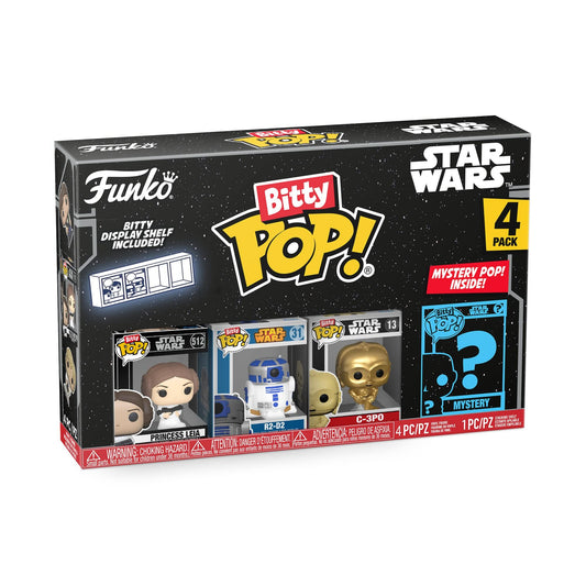 Star Wars Bitty POP! Vinyl Figure 4-Pack Leia 2,5 cm