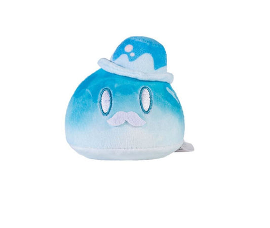 Genshin Impact Slime Sweets Party Series Plush Hydro Slime Pudding Style 7cm
