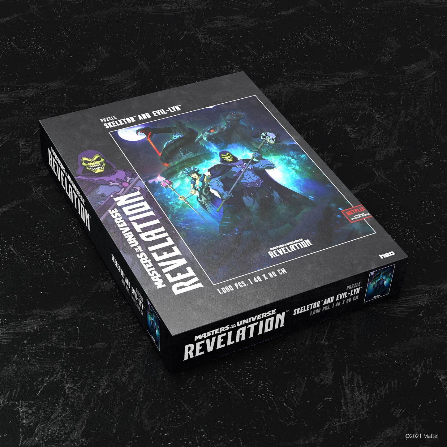 Masters of the Universe: Revelation Puzzle Skeletor and Evil-Lyn (1000 pieces)