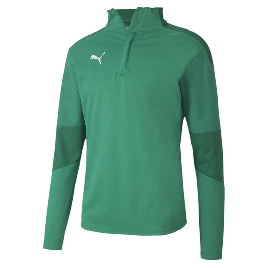 PUMA Final Training Rain Top - Pepper / Power Green (Medium)