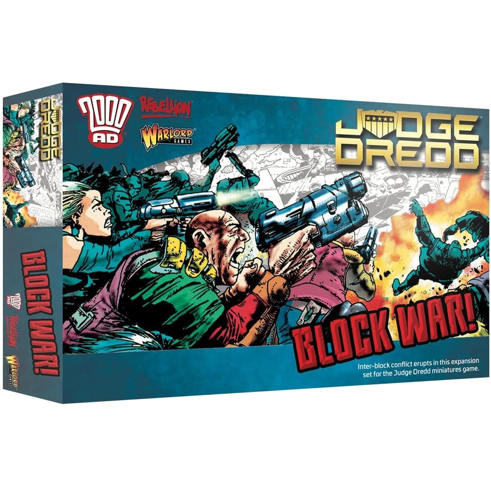 Dredd Block War Exp Indies Merchandise