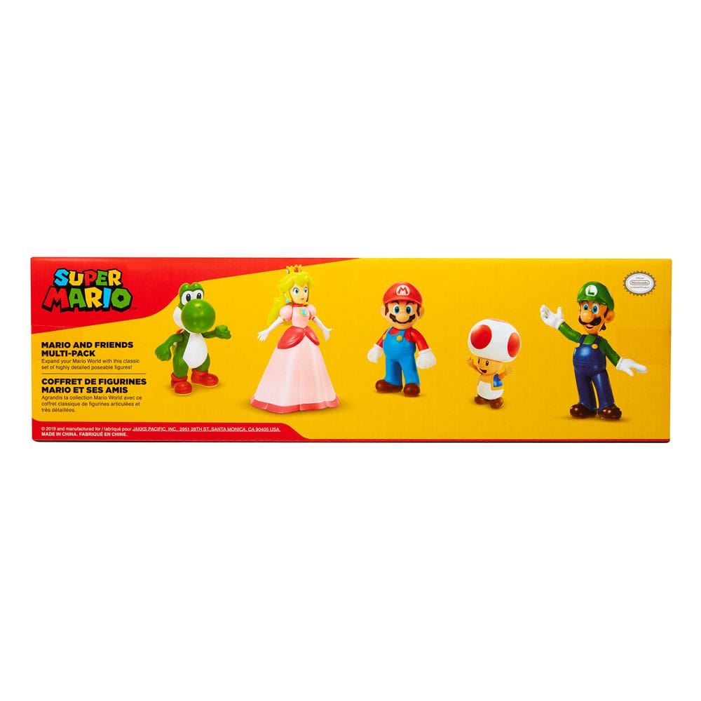 World of Nintendo : Super Mario and Friends 5 pack /toys