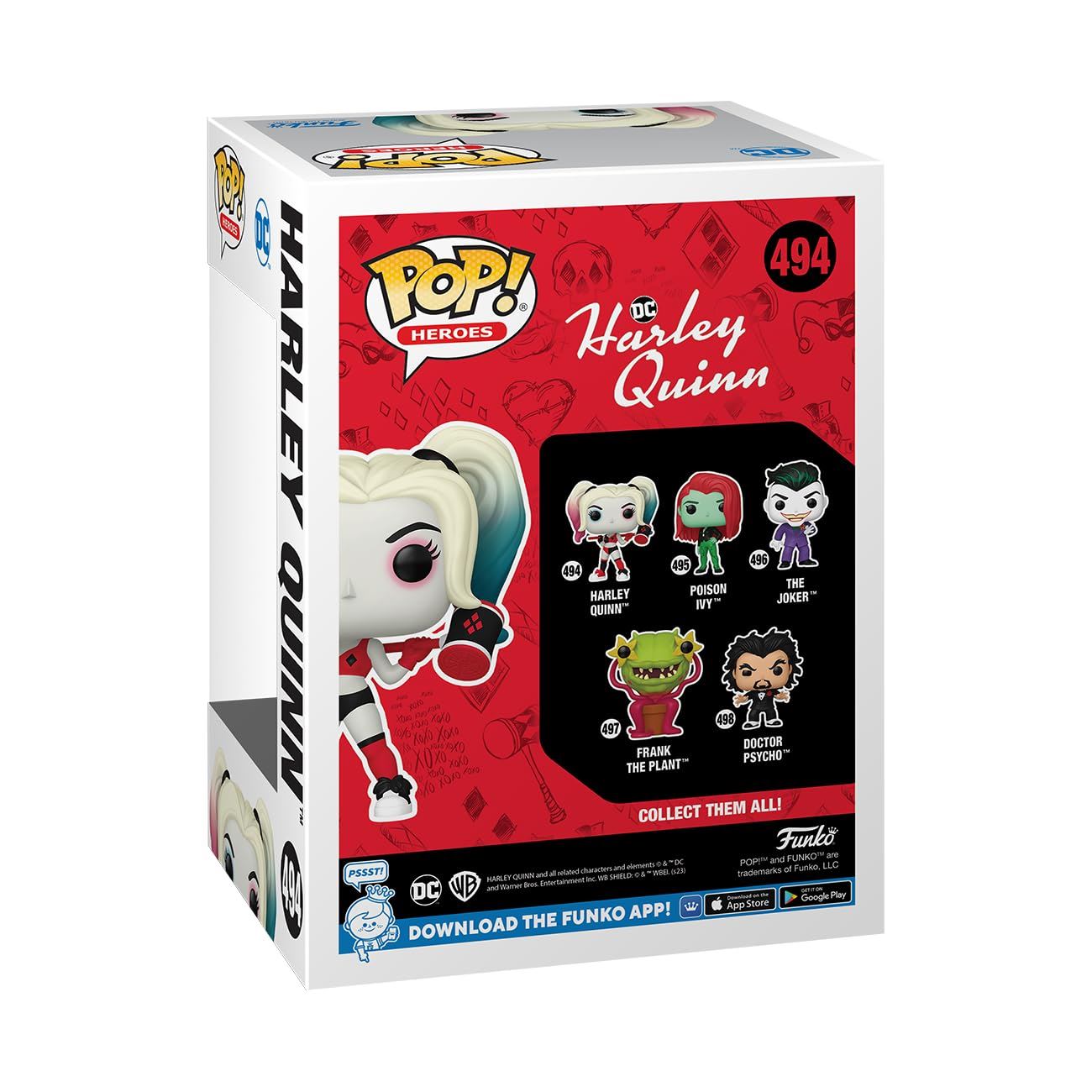 Harley Quinn Animated Series POP! Heroes Vinyl Figure Harley Quinn 9 cm