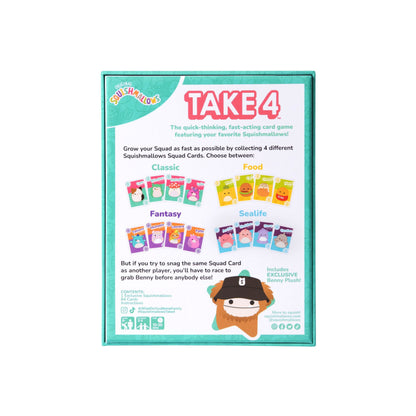 Squishmallows - Take 4 /Boardgames