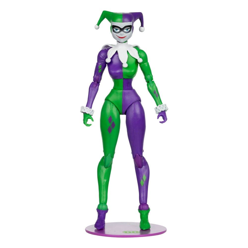 DC Multiverse Action Figure Harley Quinn DC Classic Jokerized Gold Label 18cm