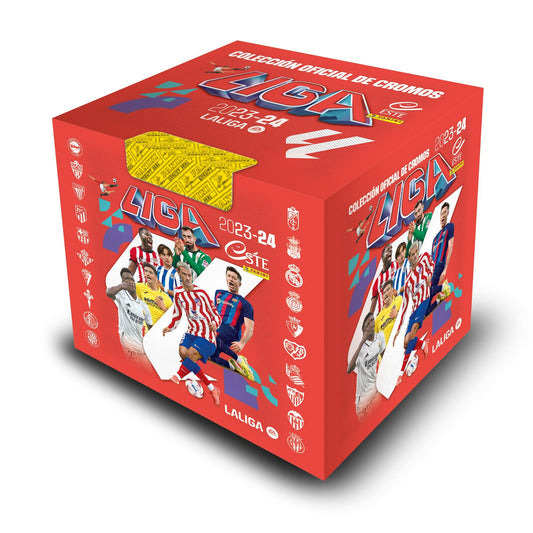 La Liga Sticker Collection 2023-24 Display (50) *Spanish Version*