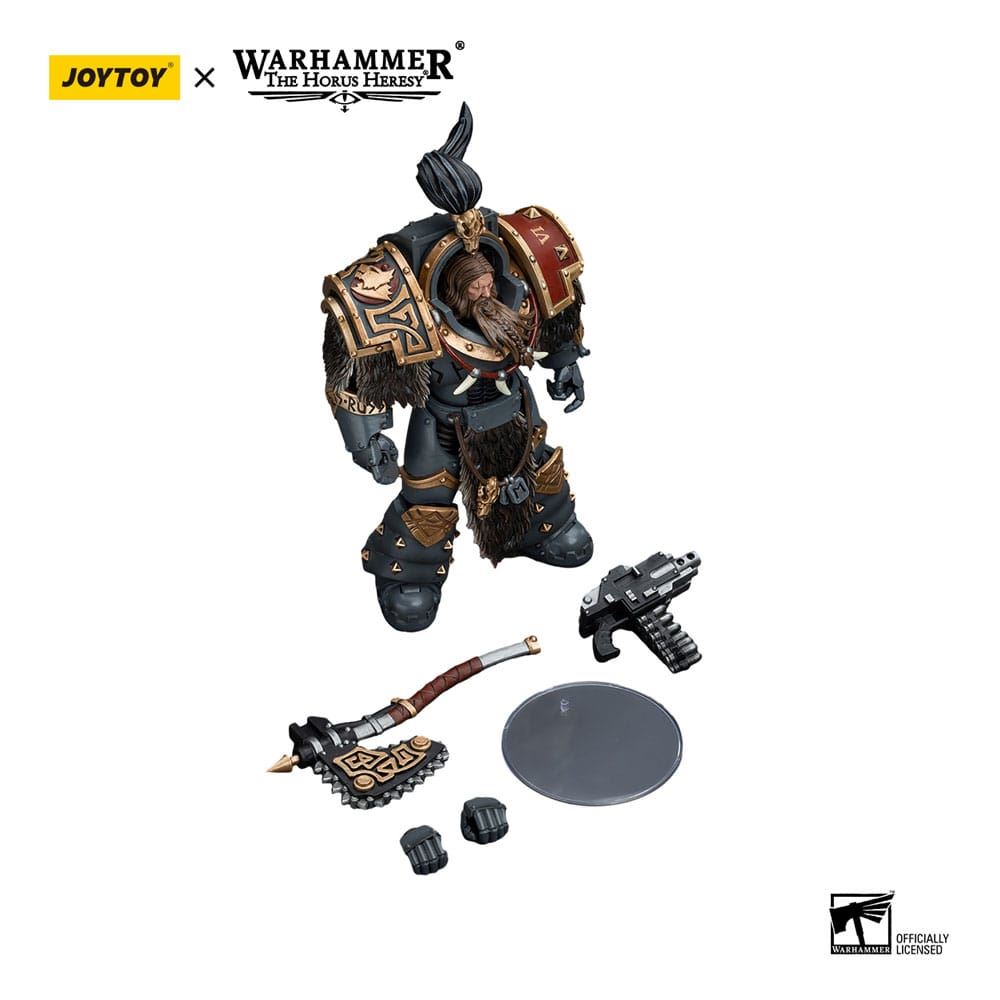 Warhammer The Horus Heresy Action Figure 1/18 Space Wolves Varagyr Wolf Guard Sq