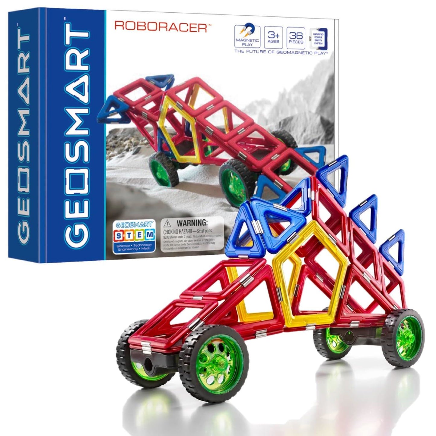 SmartGames - GeoSmart GeoWheels (RoboRacer) /Toys
