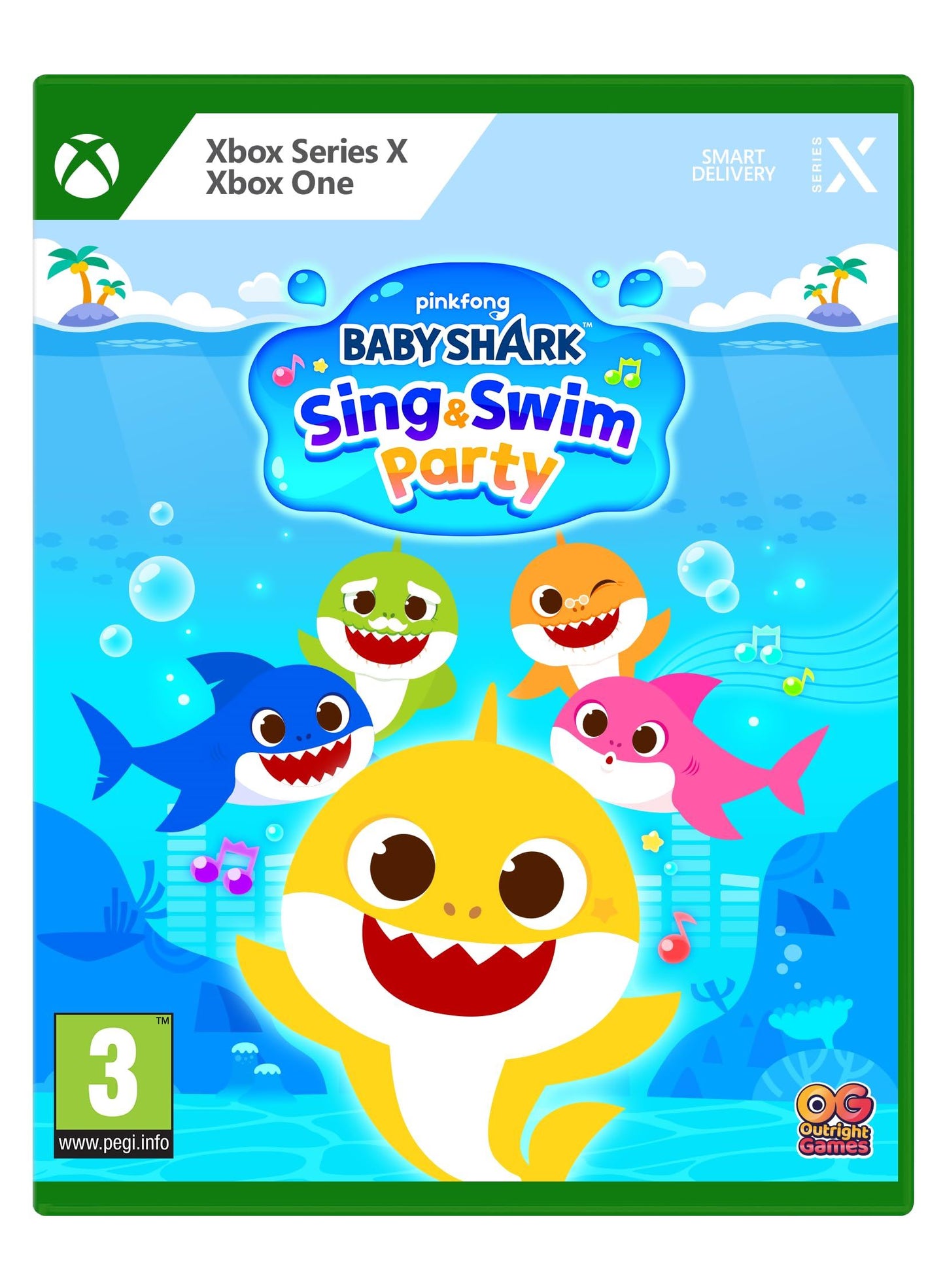 Baby Shark: Sing & Swim Party (Compatible with Xbox One) /Xbox X *New & Sealed*