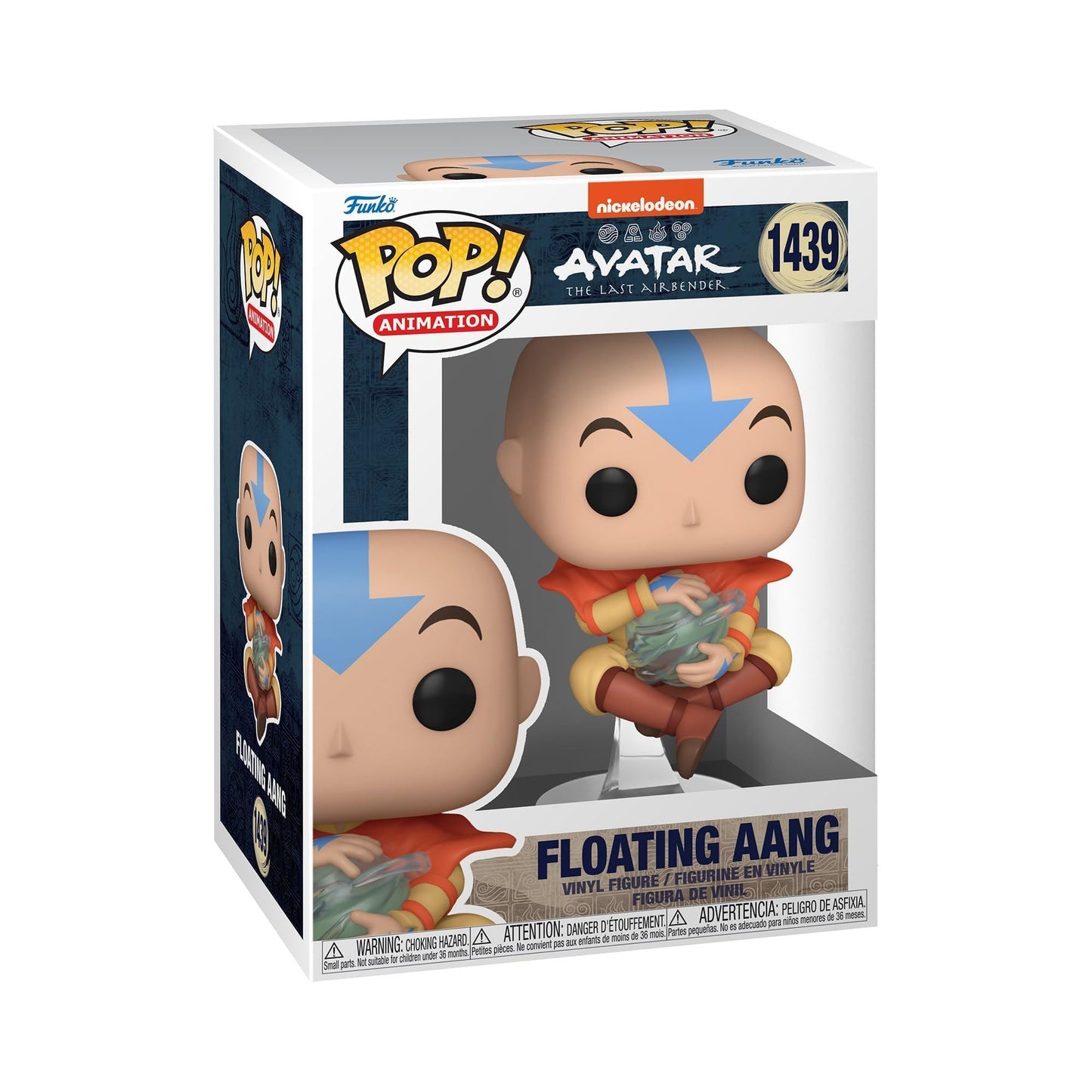 Avatar The Last Airbender POP! Animation Vinyl Figure Aang Floating 9 cm