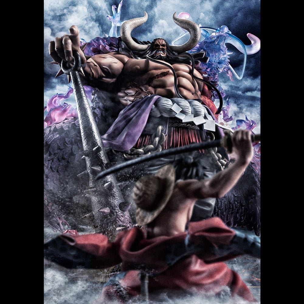 One Piece Portrait Of Pirates WA-MAXIMUM PVC Statue Kaido the Beast(Super limite