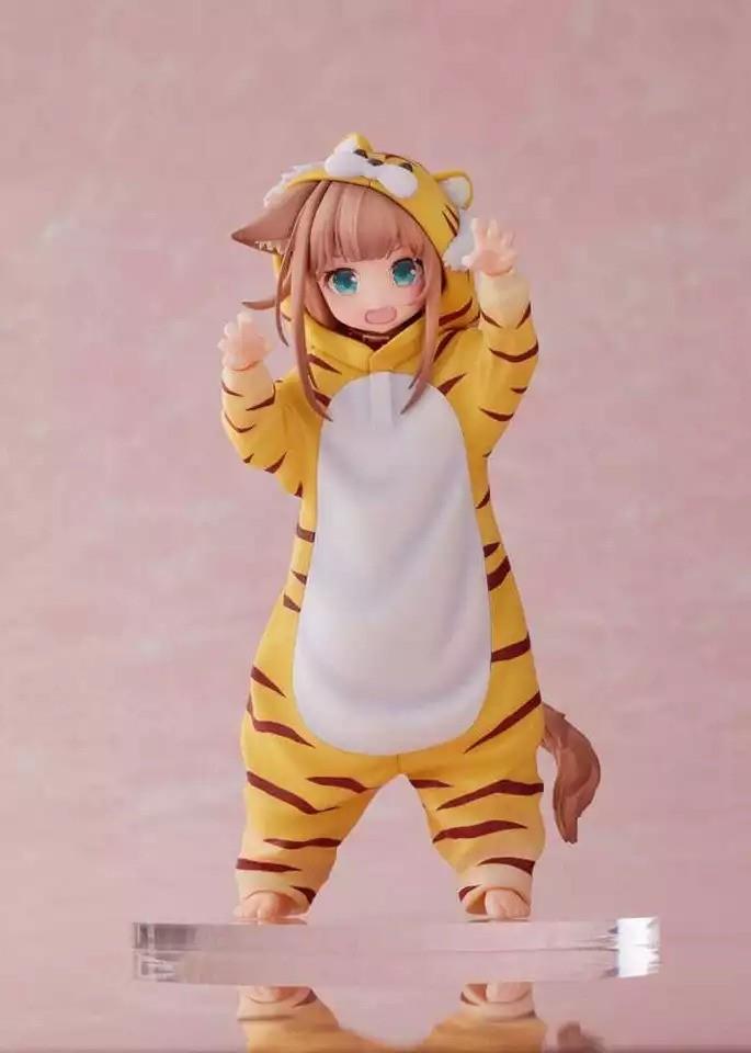 My Cat Is a Kawaii Girl Statue Palette Dress-Up Collection: Tora Kinako 15 cm