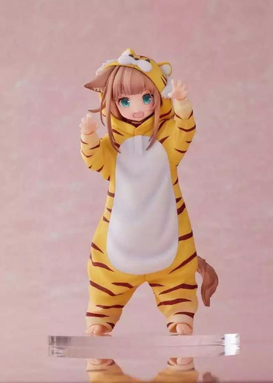 My Cat Is a Kawaii Girl Statue Palette Dress-Up Collection: Tora Kinako 15 cm