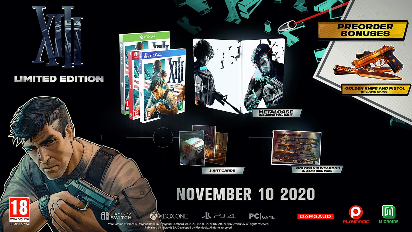 XIII - Limited Edition /PS4 *New & Sealed*