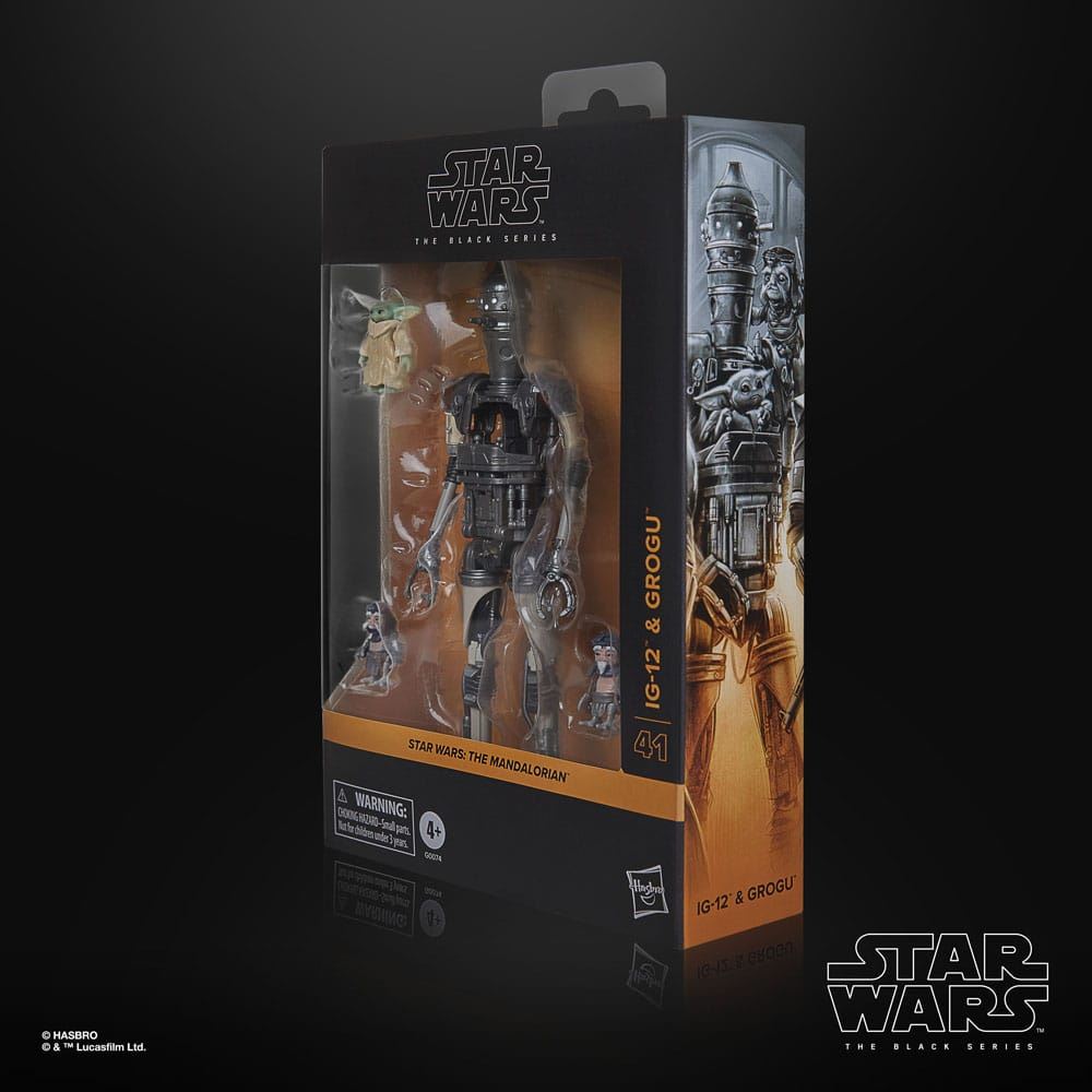Star Wars - The Black Series - The Mandalorian (IG-12 & Grogu) /Toys