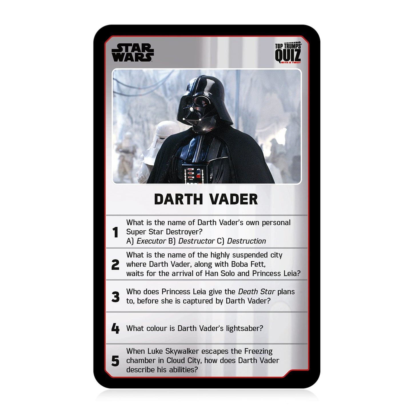 Top Trumps Quiz Star Wars /Toys
