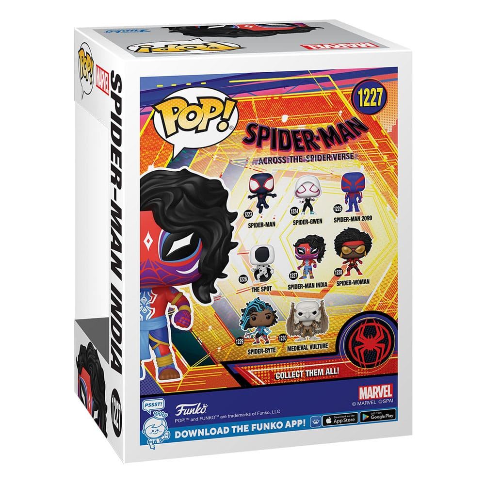 Spider-Man: Across the Spider-Verse POP! Movies Vinyl Figure Spider-Man India 9