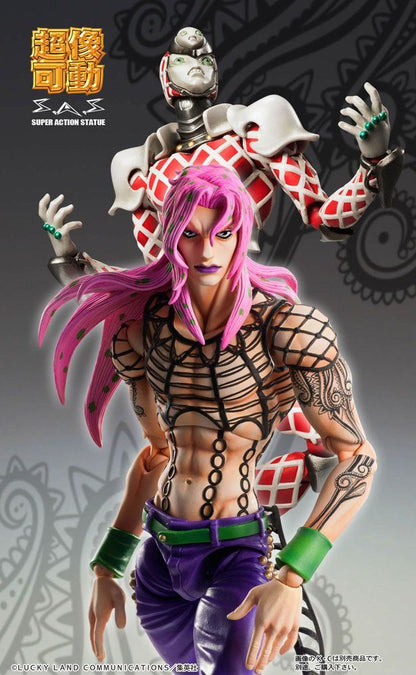 JoJo's Bizarre Adventure Part5 Super Action Action Figure Chozokado (Diavolo) (r