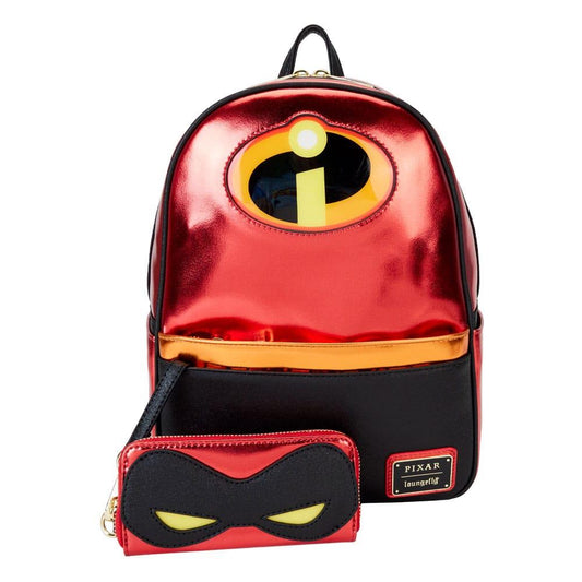 Pixar Loungefly Mini Backpack The Incredibles 20th Anniversary Light Up Cosplay