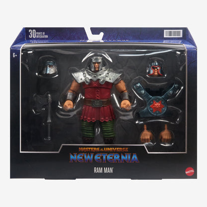 Masters of the Universe: New Eternia Masterverse Deluxe Ram-Man 18 cm