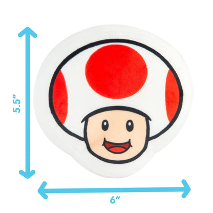 Nintendo - TOMY Plush - Super Mario Junior Mocchi - Mario Toad (Red) /Plush