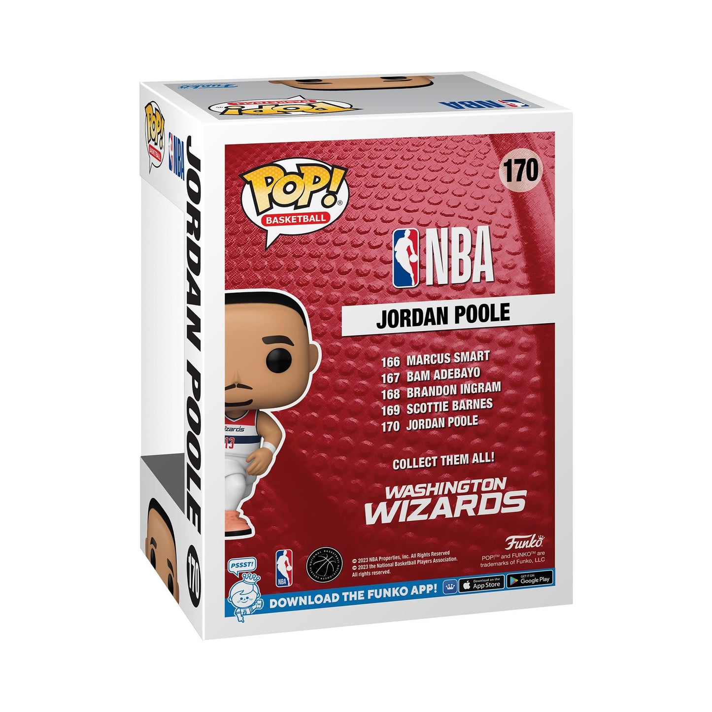 NBA Legends POP! Sports Vinyl Figure Warriors- Jordan Poole 9 cm