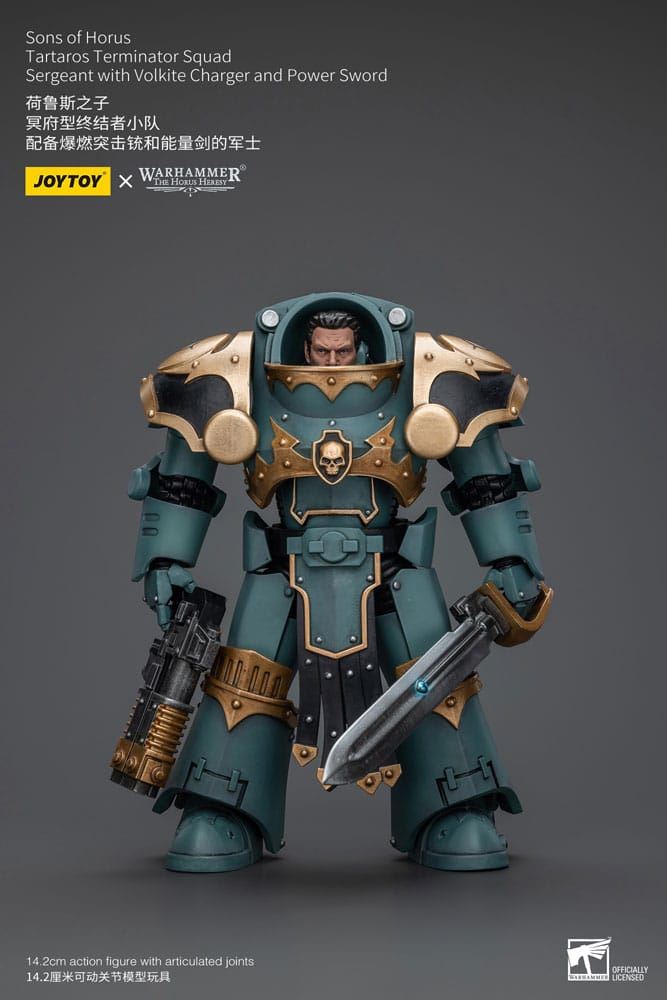 Warhammer Horus Heresy Tartaros Terminator Squad Sergeant Volkite 12cm