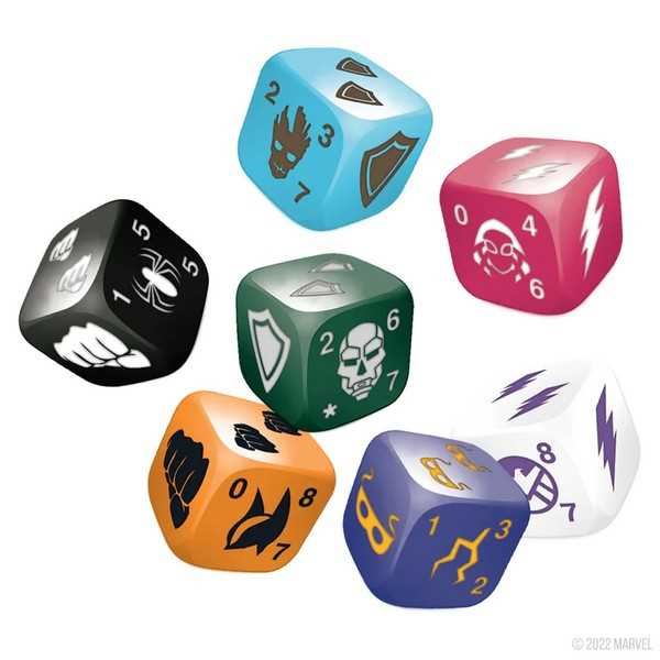 Secret Wars Countertop Display (8ct.): Marvel Dice Masters