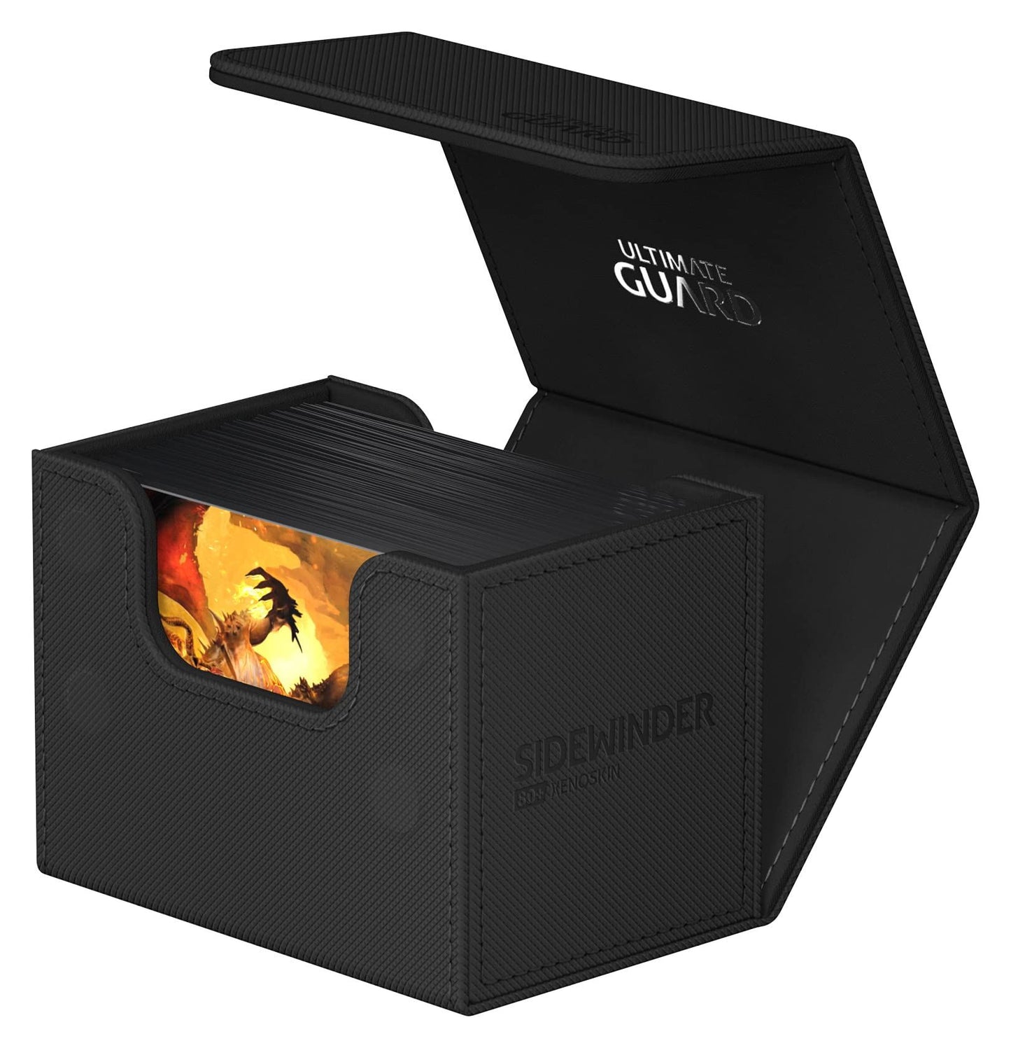 Ultimate Guard Sidewinder 80+ XenoSkin Monocolor Black