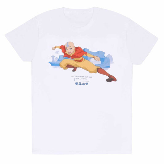 Avatar The Last Airbender T-Shirt Aang Size XL