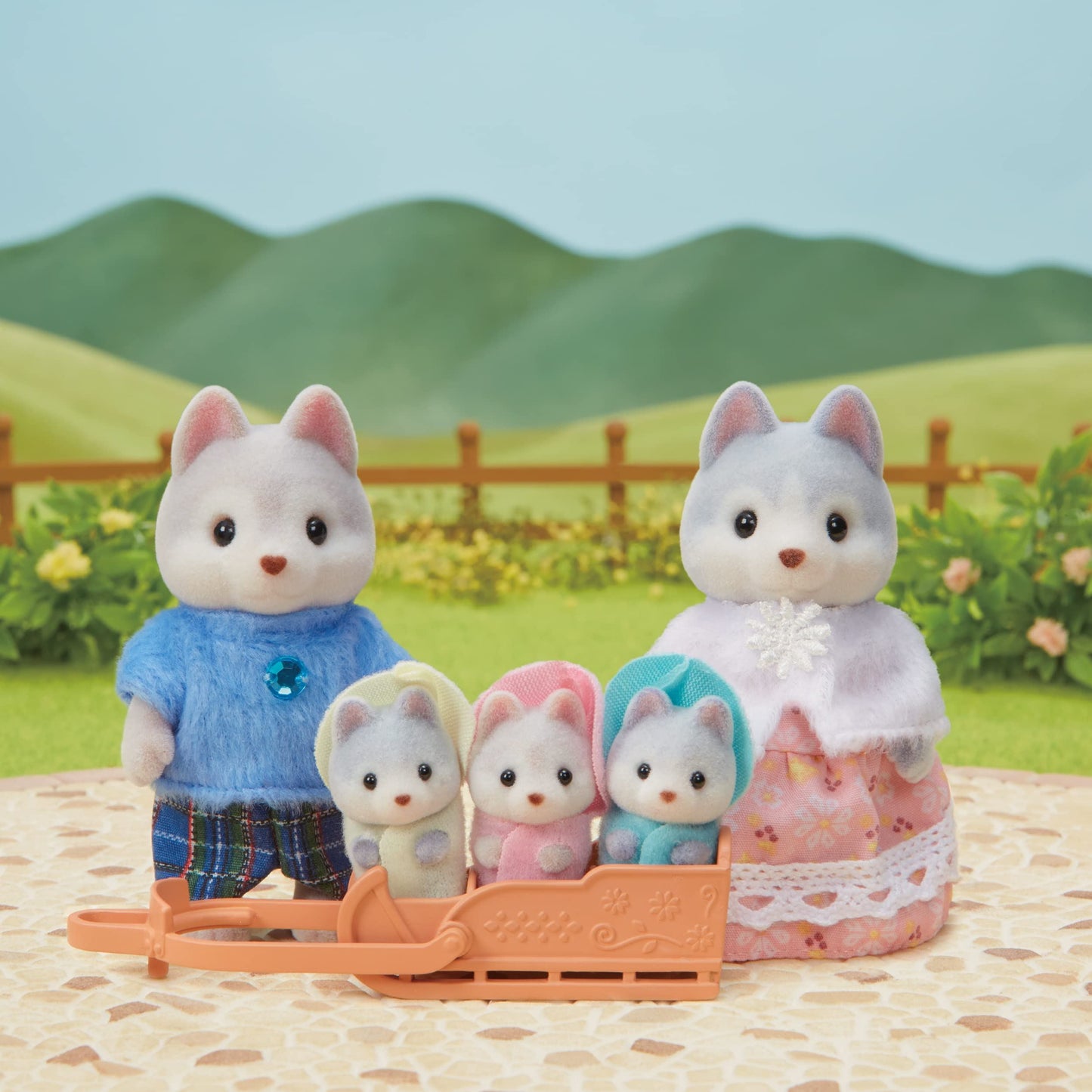 Sylvanian Families - Husky Family /Toys