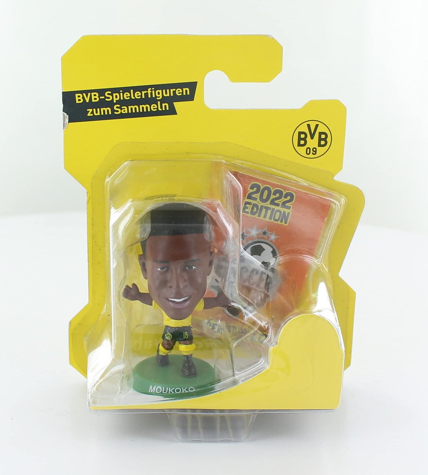 Soccerstarz - Borussia Dortmund Youssoufa Moukoko - Home Kit (Classic Kit)
