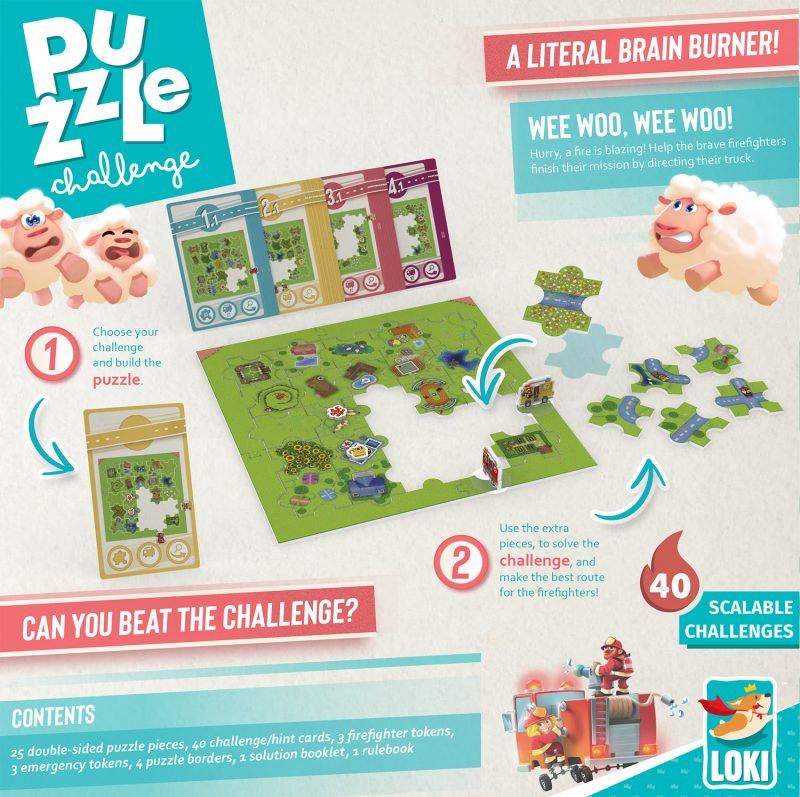 Puzzle Challenge - Firefighters to the Rescue