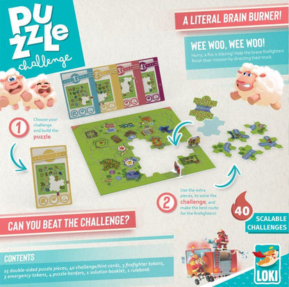 Puzzle Challenge - Firefighters to the Rescue