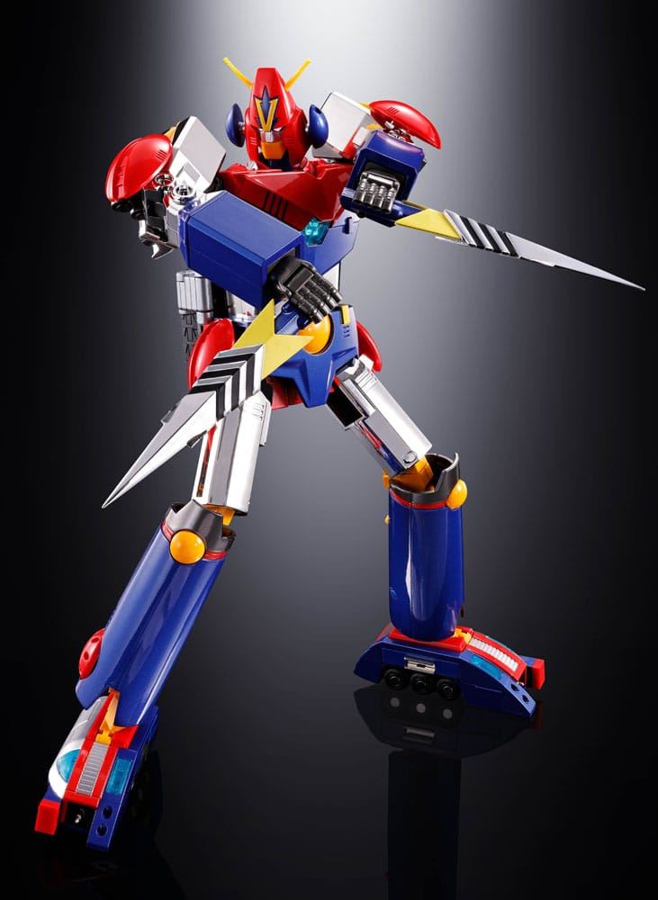 Super Electromagnetic Machine Voltes V Soul of Chogokin Diecast Action Figure GX