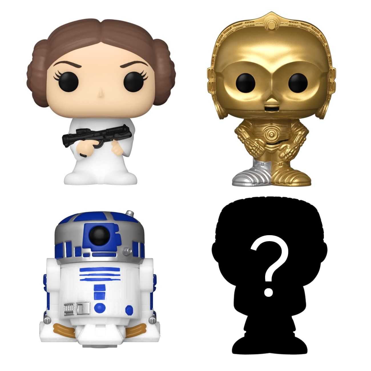 Star Wars Bitty POP! Vinyl Figure 4-Pack Leia 2,5 cm