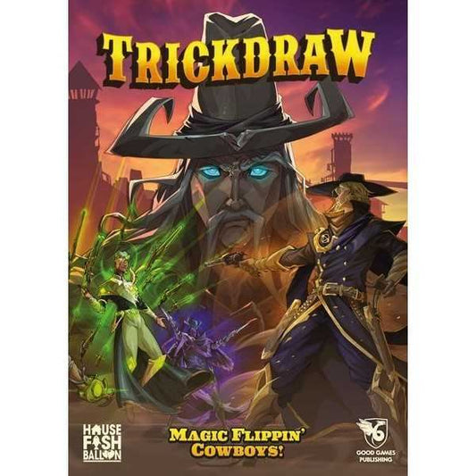 Good Games Publishing TRICKDRAW - Fast Paced Card Game, Magic Flippin' Cowboys,