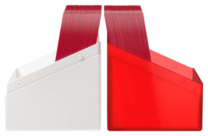 Ultimate Guard Boulder Deck Case 100+ SYNERGY Red/White