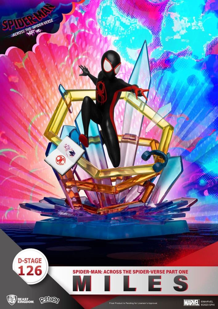Marvel D-Stage Diorama Spider-Man Across the Spider-Verse Part One-Miles 15cm