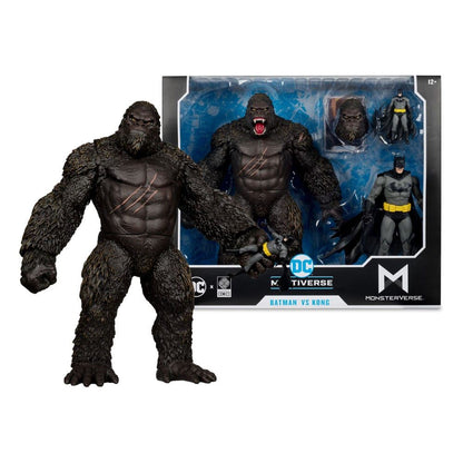 DC Justice League Monsterverse DC Multiverse Action Figures 2-Pack Batman & Kong