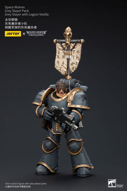 Warhammer The Horus Heresy Action Figure 1/18 Space Wolves Grey Slayer Pack Grey