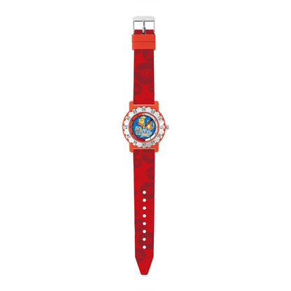 Peers Hardy - Pok?mon Red Strap Character Dial Time Teacher Watch /Merchandise